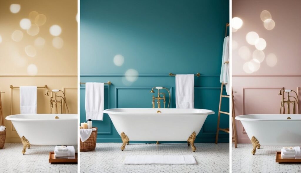 Painted Bathroom