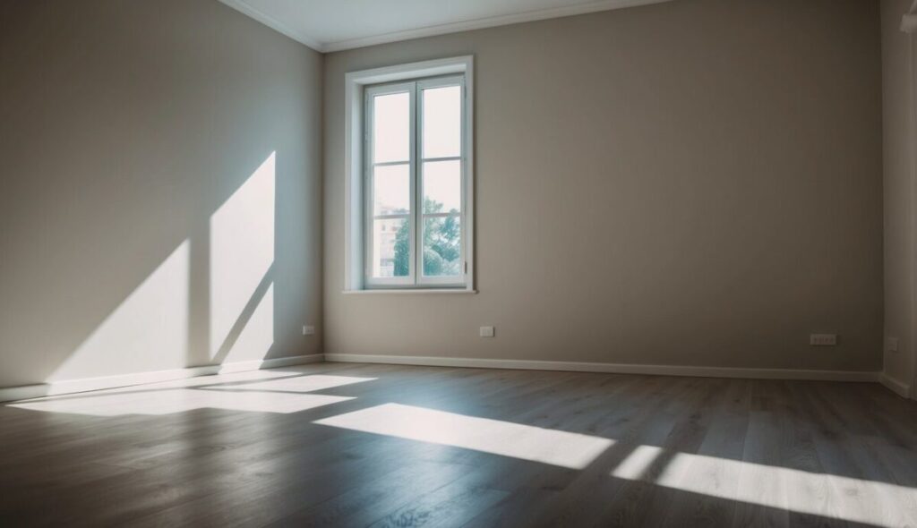 Painted room